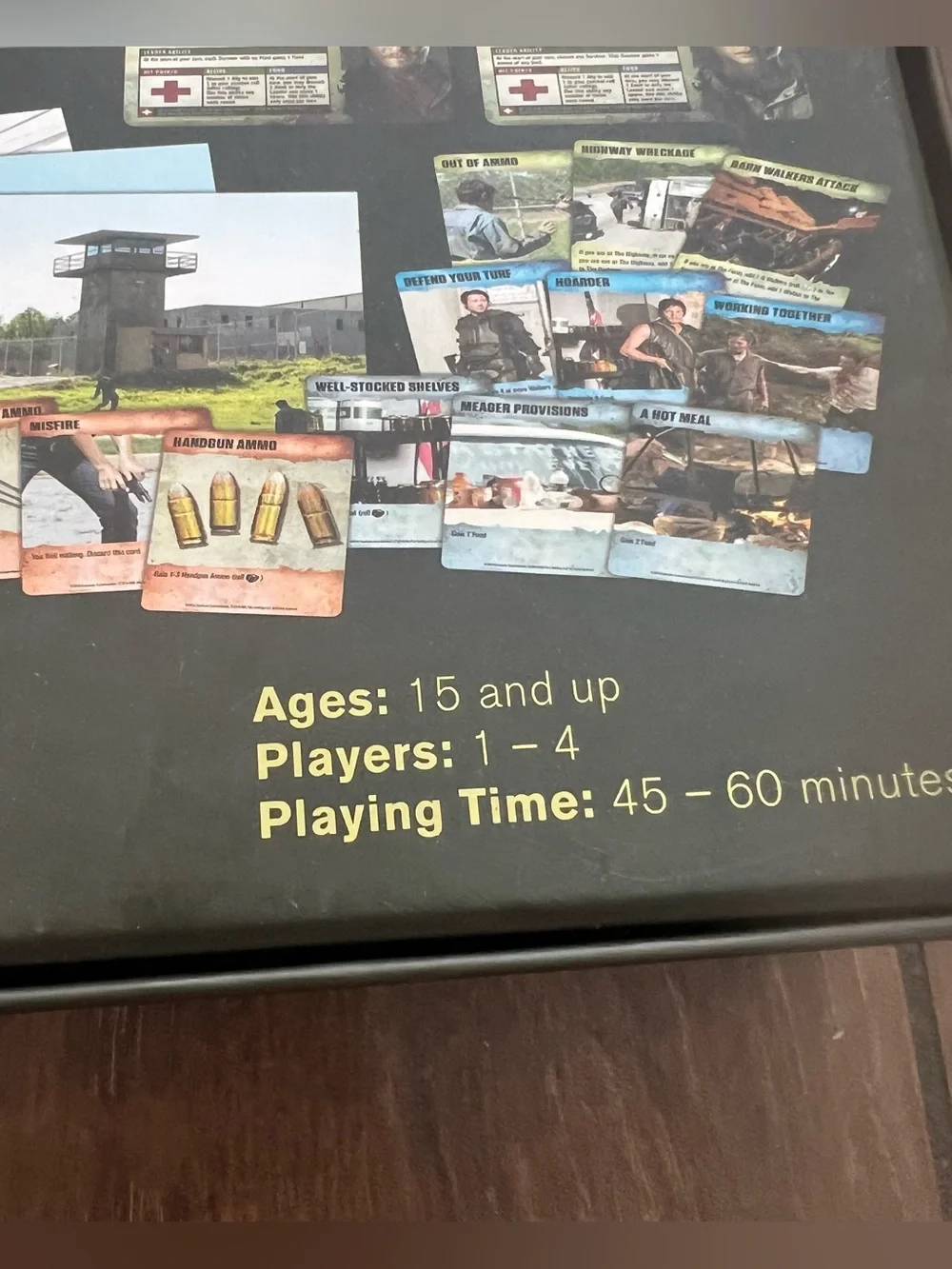 The Walking Dead Cryptozoic The Best Defense Board Game